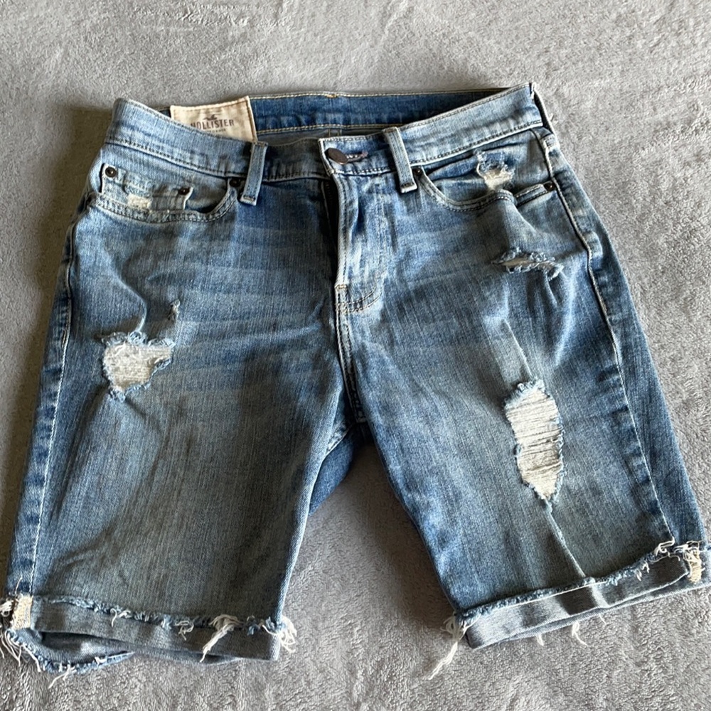 Hollister jean shorts